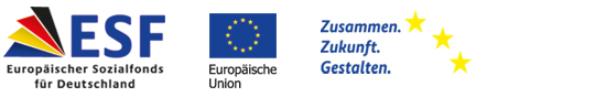 ESF EU Zusammen Zukunft gestalten